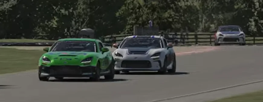 GR86 Close Battle - Defending the lead under pressure at Summit Point