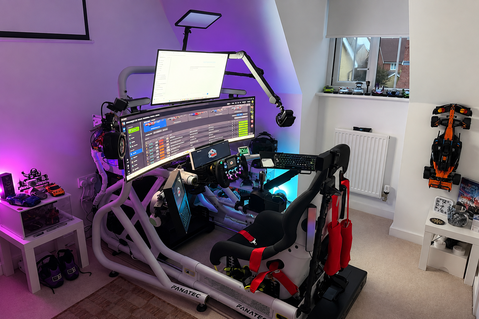 Lee's sim racing rig